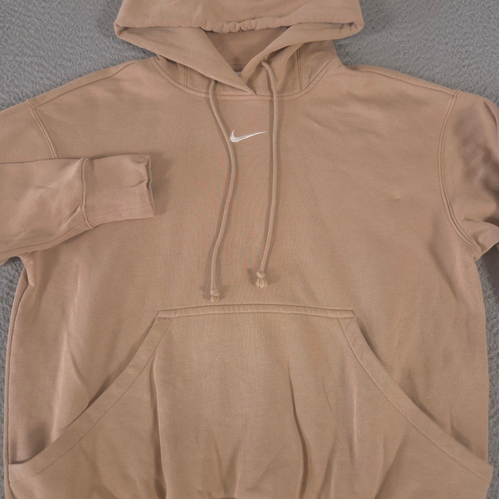Nike Hoodie Womens XS Sportswear Phoenix Fleece Oversized Pullover Swoosh Logo